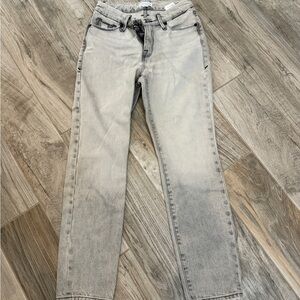 Good American Good Classic Straight Leg Jeans Sz 0/25